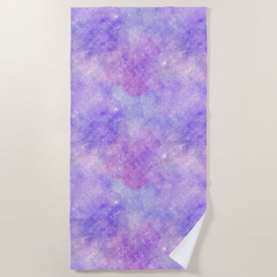 A Mermaid Galaxy Series Design 3 Beach Towel