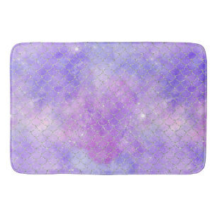 A Mermaid Galaxy Series Design 3 Tissue Paper Bath Mat