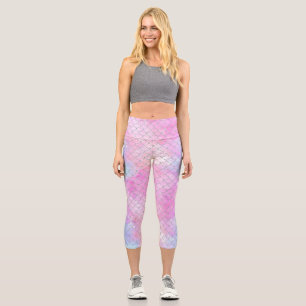 A Mermaid Galaxy Series Design 4  Capri Leggings