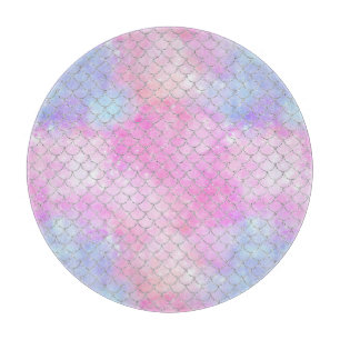 A Mermaid Galaxy Series Design 4 Cutting Board