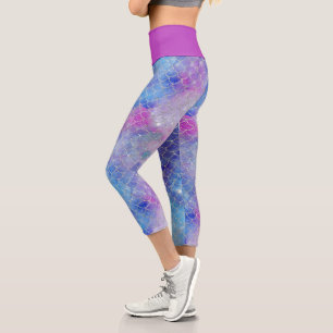 A Mermaid Galaxy Series Design 5 Capri Leggings