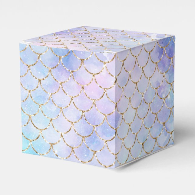 A Mermaid Galaxy Series Design 7  Favour Box (Front Side)