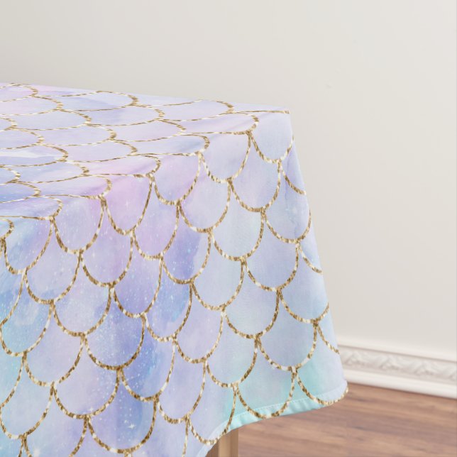 A Mermaid Galaxy Series Design 7   Tablecloth (In Situ)