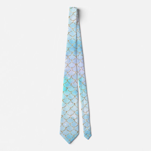 A Mermaid Galaxy Series Design 7  Tie (Front)