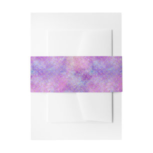 A Mermaid Galaxy Series Design 8 Invitation Belly Band