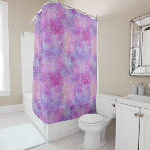 A Mermaid Galaxy Series Design 8 Shower Curtain