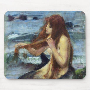 A Mermaid (study) Mouse Pad