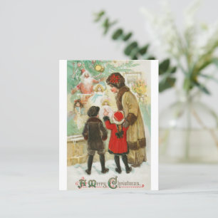 A Merry Christmas (1912) Postcard – Vintage