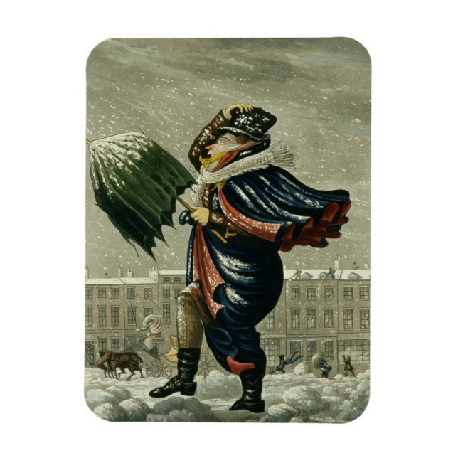 A Merry Christmas and a Happy New Year in London, Magnet (Vertical)