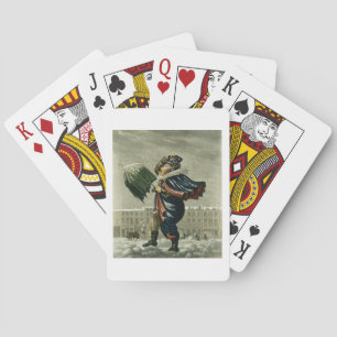 A Merry Christmas and a Happy New Year in London, Playing Cards