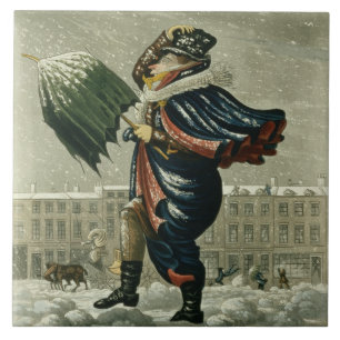 A Merry Christmas and a Happy New Year in London, Tile