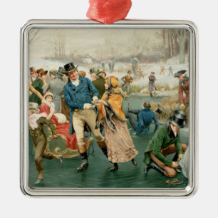 A Merry Christmas, from the Pears Annual, 1907 Metal Tree Decoration