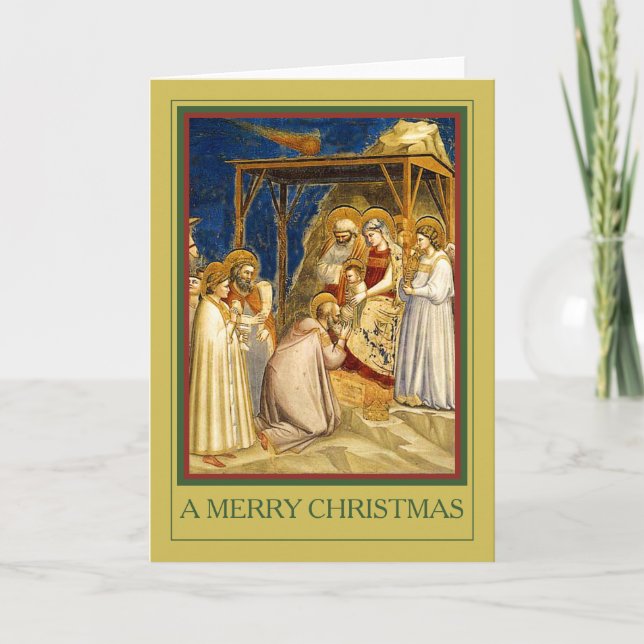 A MERRY CHRISTMAS HOLIDAY CARD (Front)