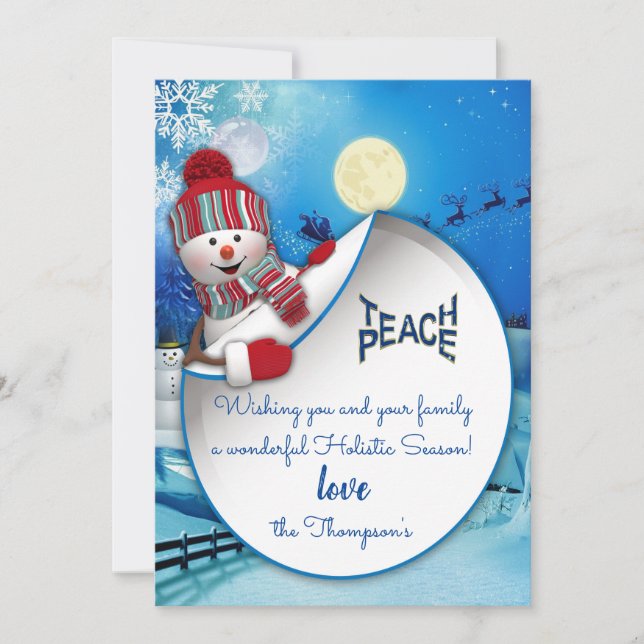 A Merry Christmas Invitation (Front)