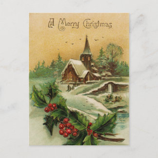 A Merry Christmas Postcard