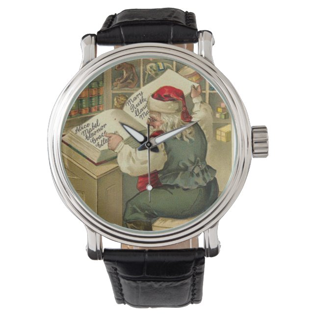 A Merry Christmas Santa's workshop Watch (Front)