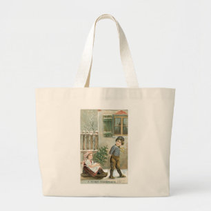 A Merry Christmas to You! Large Tote Bag