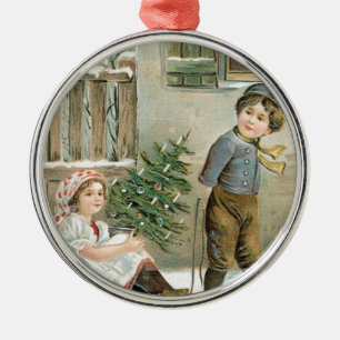A Merry Christmas to You! Metal Tree Decoration