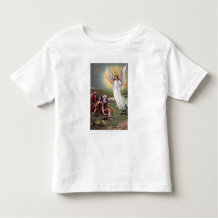 A Merry ChristmasAngel Before the Shepherds Toddler T-Shirt
