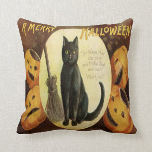 A Merry Hallowe'en Cushion