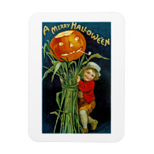 A Merry Halloween Magnet