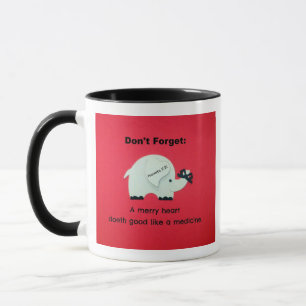 A Merry Heart Doeth Good Like a Medicine Mug