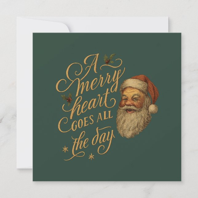 A Merry Heart Goes all the Day  (Front)