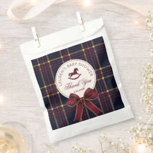 A merry Little Baby Shower Rocking horse Thank you Favour Bag