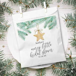 A Merry Little Bridal Shower Favour Bag