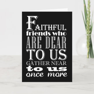 A merry little Christmas Holiday Card