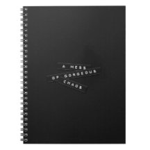 A Mess Of Gorgeous Chaos Embossed Labels