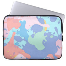 A messy pattern of stains of paint