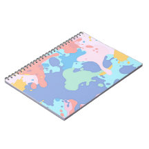 A messy pattern of stains of paint