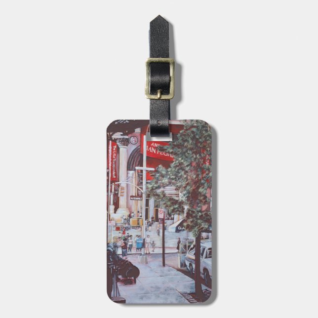 A Met Moment Luggage Tag (Front Vertical)
