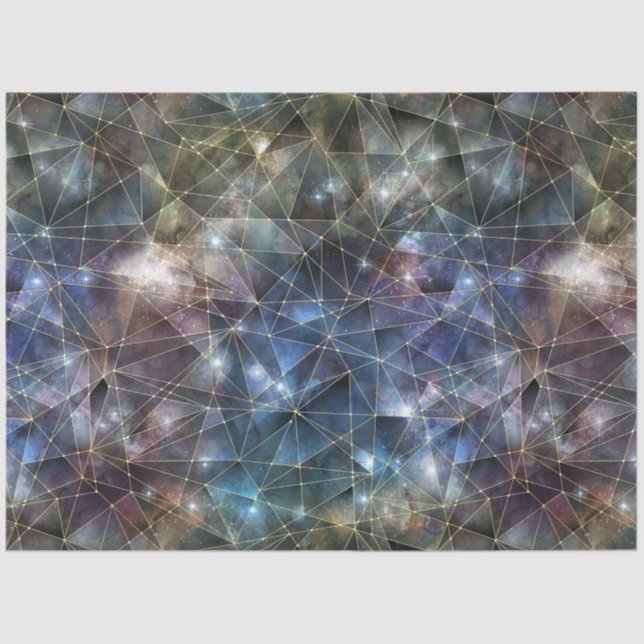 A Midnight Crystal Series Design 10 Tissue Paper (Front)