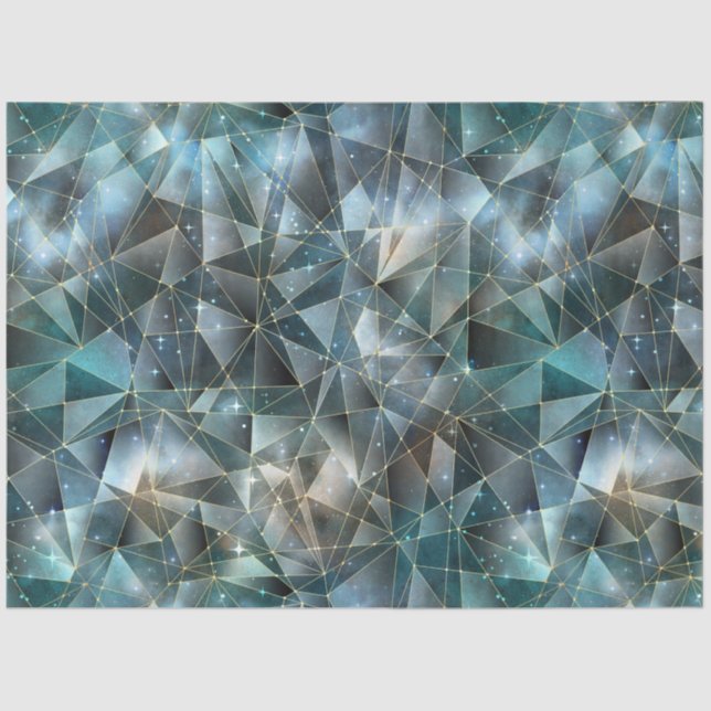 A Midnight Crystal Series Design 13 Tissue Paper (Front)