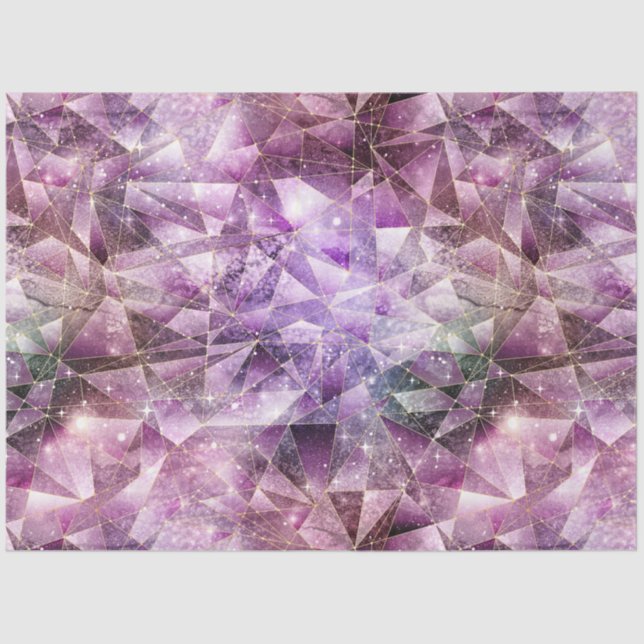 A Midnight Crystal Series Design 8 Tissue Paper (Front)
