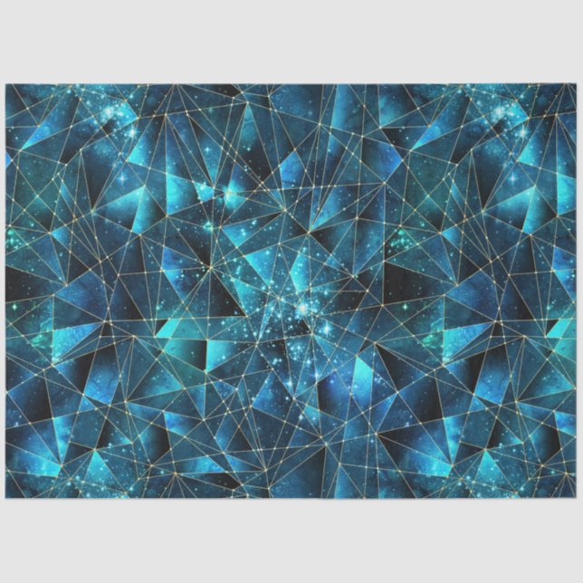 A Midnight Crystal Series Design 9 Tissue Paper (Front)