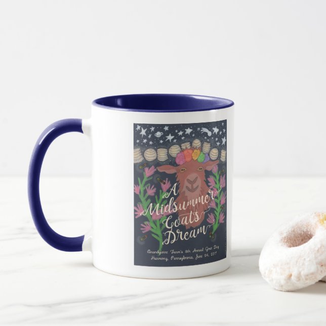 A Midsummer Goat's Dream mug (With Donut)