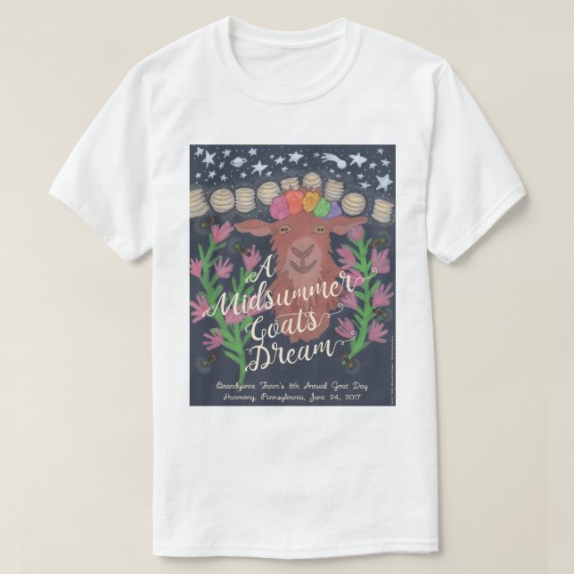 A Midsummer Goat's Dream shirt (various styles) (Design Front)