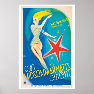 A Midsummer Night's Dream En Midsommarnatts Drom Poster