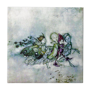 A Midsummer Night's Dream Fairies Ceramic Tile