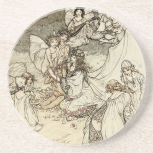A Midsummer Night's Dream Fairy Sandstone Coaster