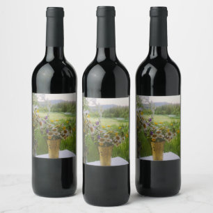 A Midsummer Night's Dream - Hälsingland- Sweden Wine Label