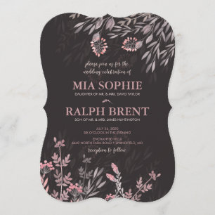 A Midsummer Night's Dream Wedding Invitation