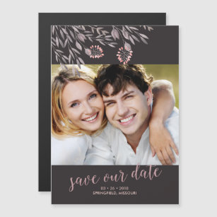 A Midsummer Night's Dream Wedding Save the Date Magnetic Invitation