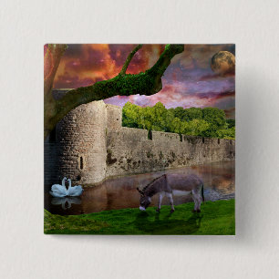 A midsummer's Night Dream 15 Cm Square Badge