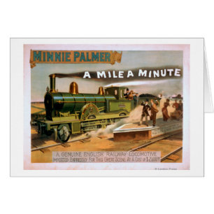"A Mile a Minute" Big Locomotive Train Theatre