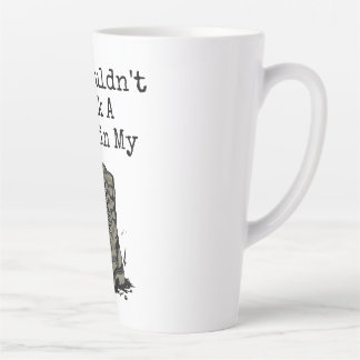 "A Mile in My Boots" Latte Mug