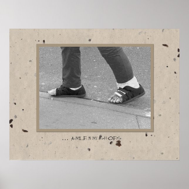 ... a mile in my shoes poster (Front)